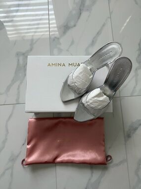 Alexa Glass Slipper 95 Transparent PVC
